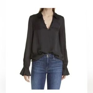 PAIGE black blouse size medium